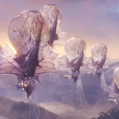 Scéna z filmu Avatar: Oheň a popel, třetího dílu série režiséra Jamese Camerona.