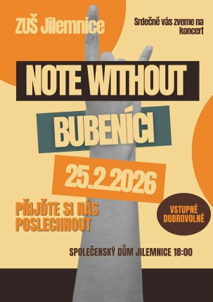 Koncert bubeníků a kapely NOTE WITNOUT