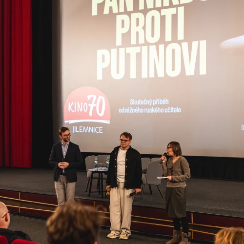 Oskarový režisér Pavel Talankin v Jilemnici