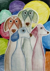 Výstava prací žáků ZŠ Jana Harracha Jilemnice