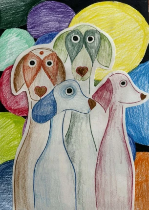 Výstava prací žáků ZŠ Jana Harracha Jilemnice