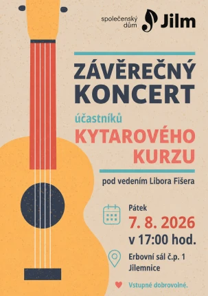 Závěrečný koncert Kytarového kurzu