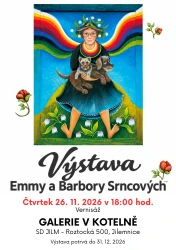 Výstava Emmy a Barbory Srncových