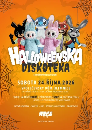 Halloweenská dětská diskotéka