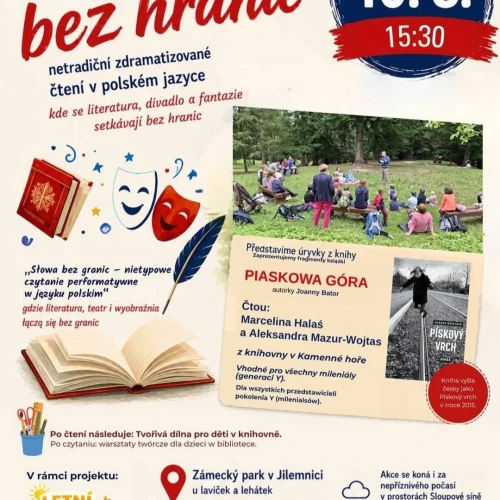 Letní čtení - pondělky plné pohádek a tvoření v Jilemnici