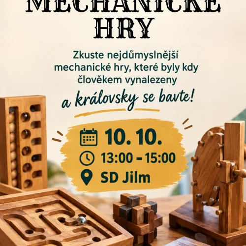 Pozvánka na besedu s hernou