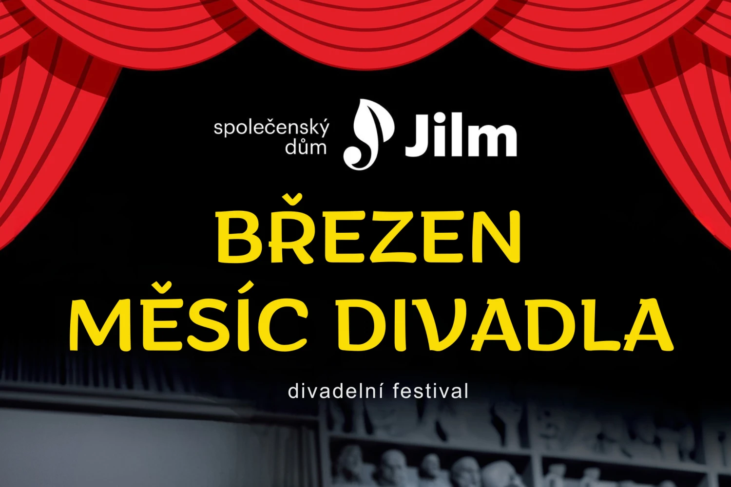 <p>Festival <strong>Březen – měsíc divadla 2027</strong>, který Společenský dům Jilm pořádá již od roku 1995, nabídne během března bohatý program: vystoupí amatérské i profesionální soubory z celé republiky, v repertoáru najdete komedie i dramatické inscenace, autorská představení i pořady pro děti.</p>